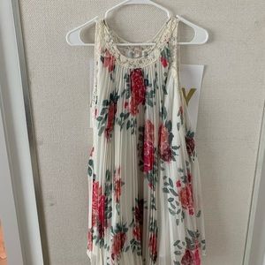 Free People floral flowy dress
